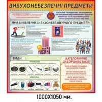 взрывоопасные предметы 1000х1050 мм